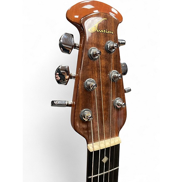 Vintage 1979 Ovation 1612 Natural Acoustic Electric Guitar