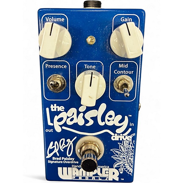 Used Wampler The Paisley Drive Effect Pedal