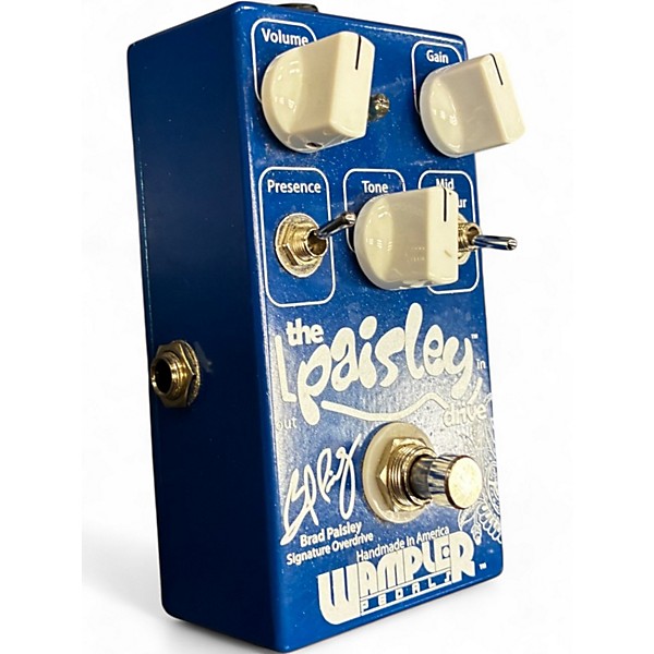Used Wampler The Paisley Drive Effect Pedal
