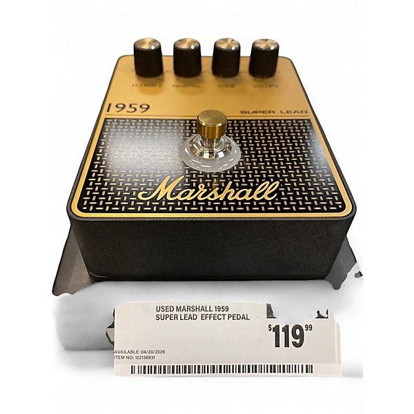 Used Marshall 1959 Super Lead  Effect Pedal