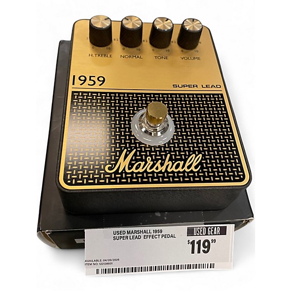 Used Marshall 1959 Super Lead  Effect Pedal
