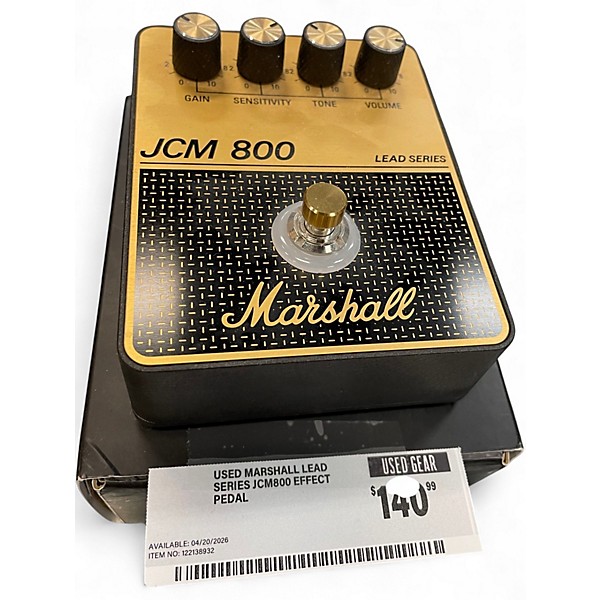 Used Marshall LEAD SERIES JCM800 Effect Pedal
