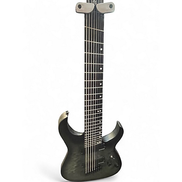 Used Harley Benton QBB 8 STRING Satin Black Solid Body Electric Guitar