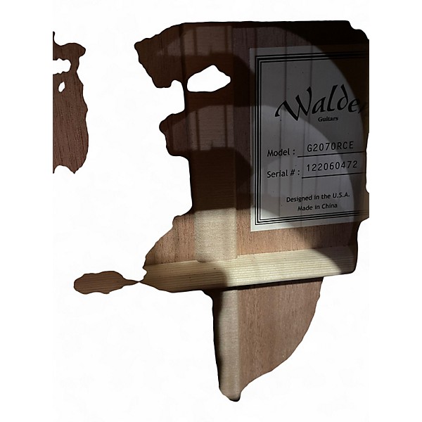 Used Walden G2070RCE Brown Acoustic Guitar