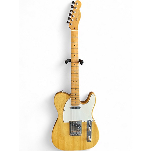 Vintage 1998 Fender American Standard Telecaster Natural Solid Body Electric Guitar