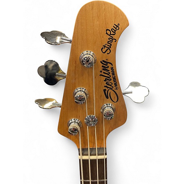 Used Sterling by Music Man Ray34 Dorado Green Electric Bass Guitar