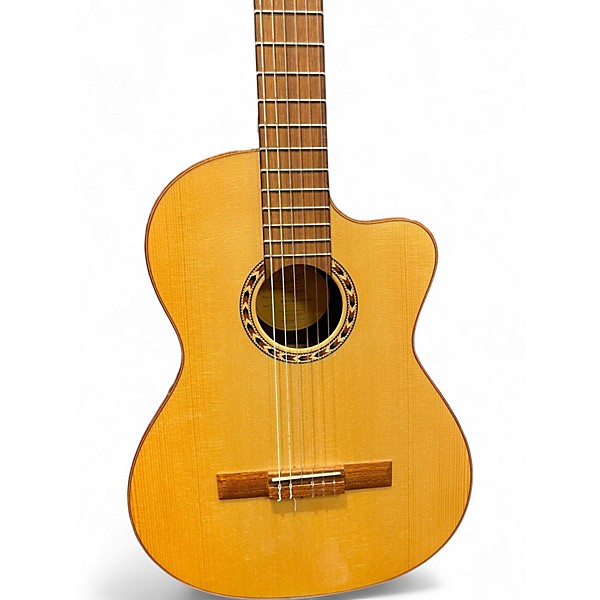 Used Lucero LFN200SCE Natural Classical Acoustic Electric Guitar