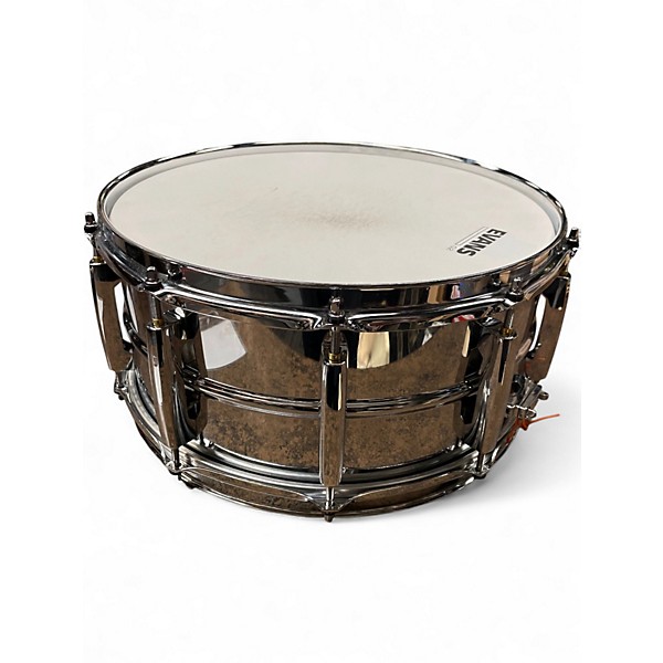 Used Pearl 14X6.5 Sensitone HERITAGE ALLOY SNARE STEEL Drum