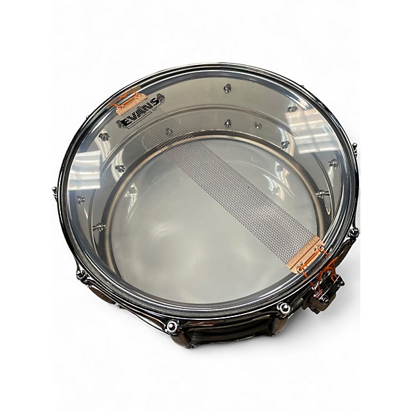 Used Pearl 14X6.5 Sensitone HERITAGE ALLOY SNARE STEEL Drum