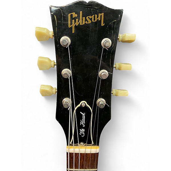 Used Gibson 1996 THE HAWK Black Solid Body Electric Guitar