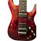 Used Schecter Guitar Research C7 Apocalypse RED REIN Solid Body Electric Guitar
