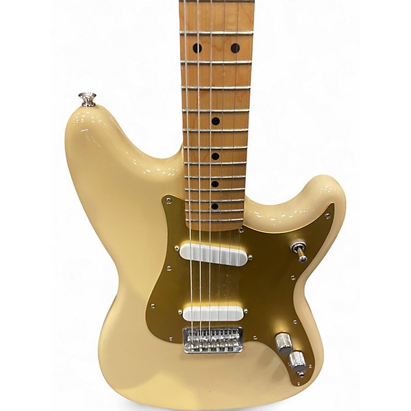 Used Fender Duo Sonic Cream Solid Body Electric Guitar
