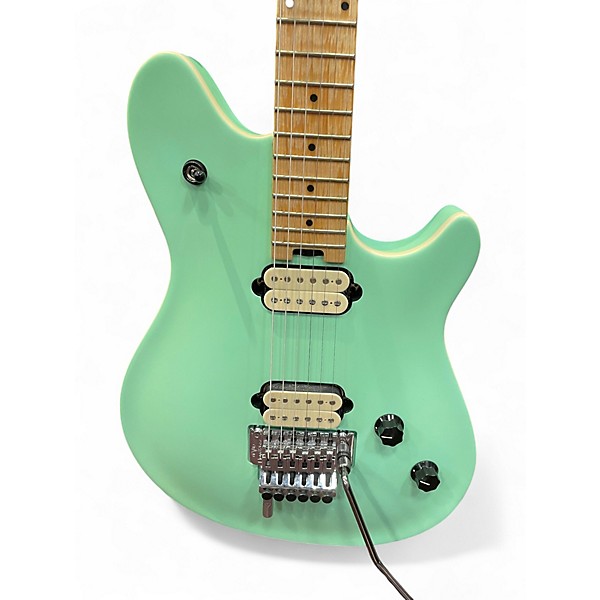 Used EVH Wolfgang Special Satin Surf Green Solid Body Electric Guitar