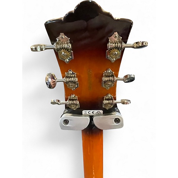 Used Guild POLARA DELUXE 2 Tone Sunburst Solid Body Electric Guitar