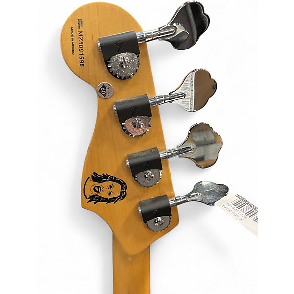 Used Fender FRANK BELLO P BASS Black Electric Bass Guitar