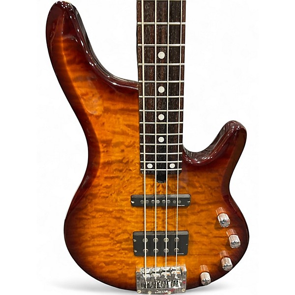 Used Ibanez RDGR Tobacco Burst Electric Bass Guitar