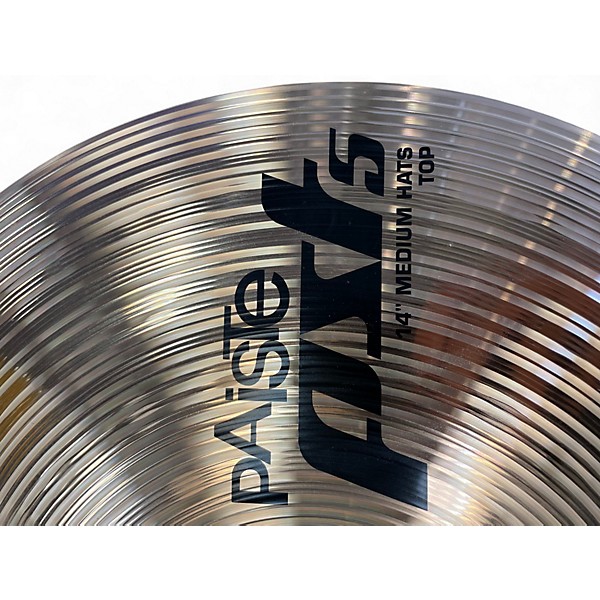 Used Paiste 14in PST5 Hi Hat Pair Cymbal