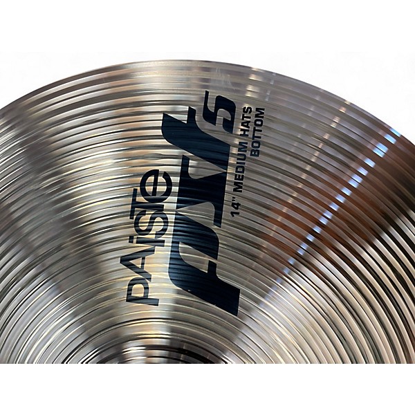 Used Paiste 14in PST5 Hi Hat Pair Cymbal
