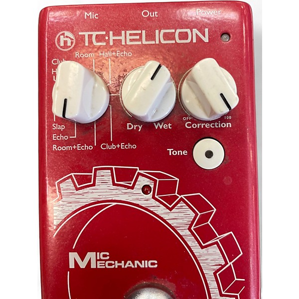 Used TC Helicon VoiceTone Mic Mechanic Vocal Processor