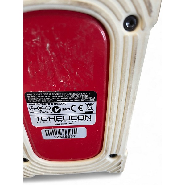 Used TC Helicon VoiceTone Mic Mechanic Vocal Processor