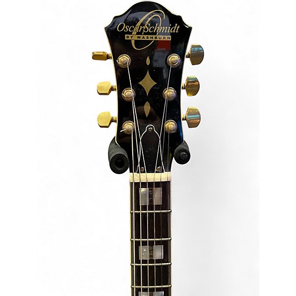 Used Oscar Schmidt OE40N Maple Hollow Body Electric Guitar