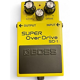 Used BOSS SD1 Super Overdrive Effect Pedal