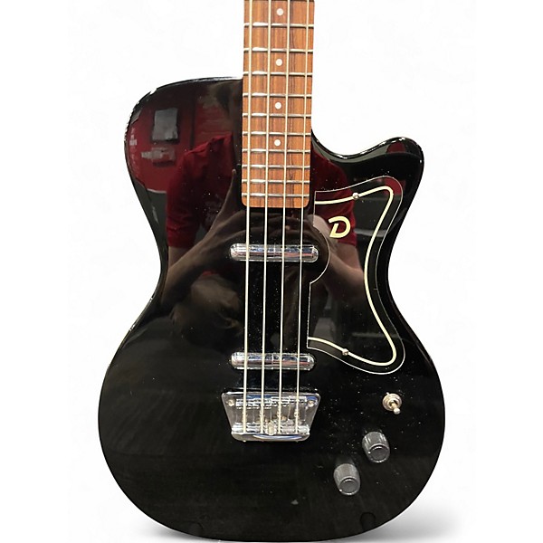 Used Danelectro 56 SINGLE CUTAWAY Black Electric Bass Guitar