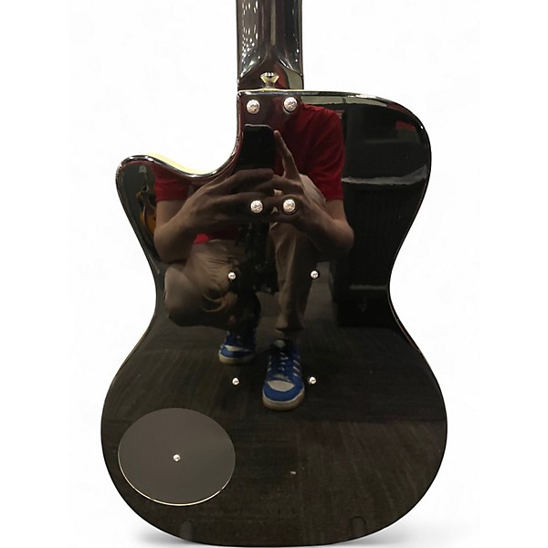 Used Danelectro 56 SINGLE CUTAWAY Black Electric Bass Guitar