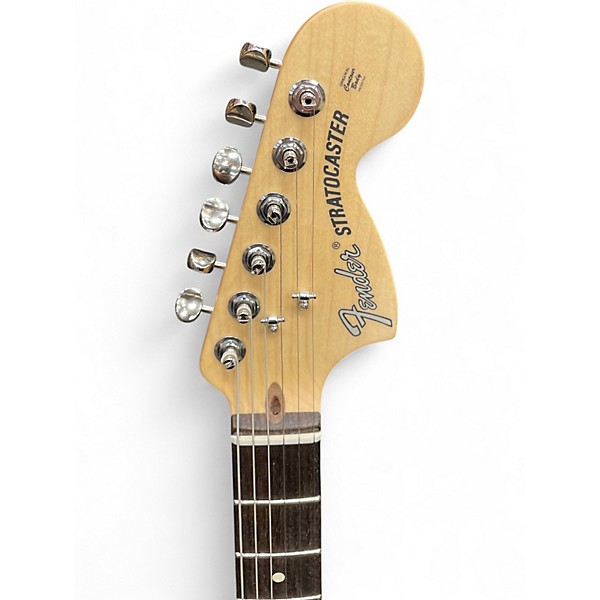 Used Fender American Performer Stratocaster SSS White Solid Body Electric Guitar