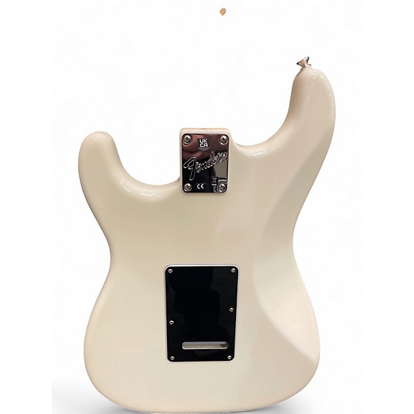 Used Fender American Performer Stratocaster SSS White Solid Body Electric Guitar