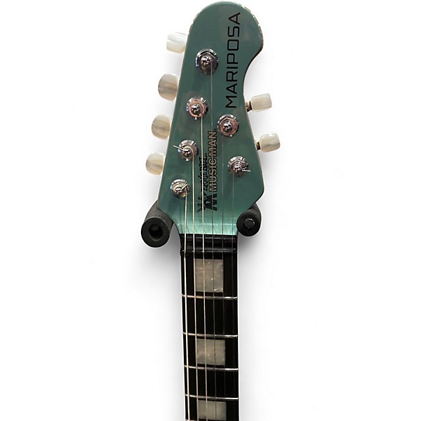 Used Ernie Ball Music Man MARIPOSA DURATO GREEN Solid Body Electric Guitar