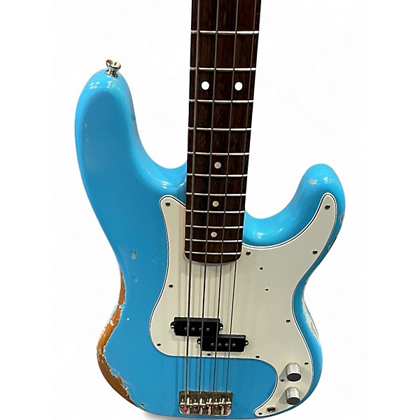 Used Nash Guitars PB 63 RELIC Daphne Blue Electric Bass Guitar