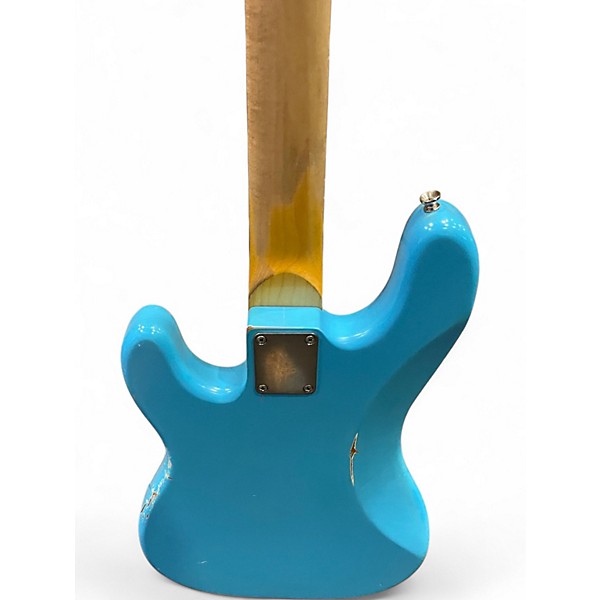 Used Nash Guitars PB 63 RELIC Daphne Blue Electric Bass Guitar