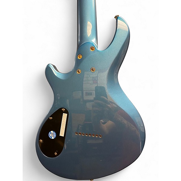 Used ESP LTD JR208 Blue Solid Body Electric Guitar