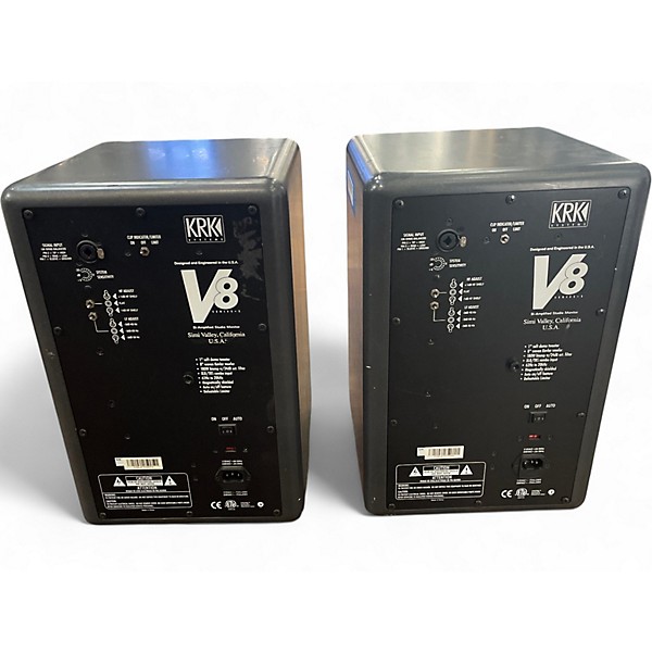 Used KRK V8 Series 2 Pair Powered Monitor
