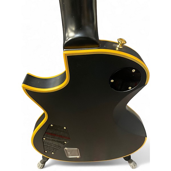 Used ESP ES-II ECLIPSE Black and Gold Solid Body Electric Guitar