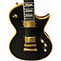 Used ESP ES-II ECLIPSE Black and Gold Solid Body Electric Guitar