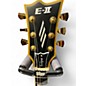 Used ESP ES-II ECLIPSE Black and Gold Solid Body Electric Guitar