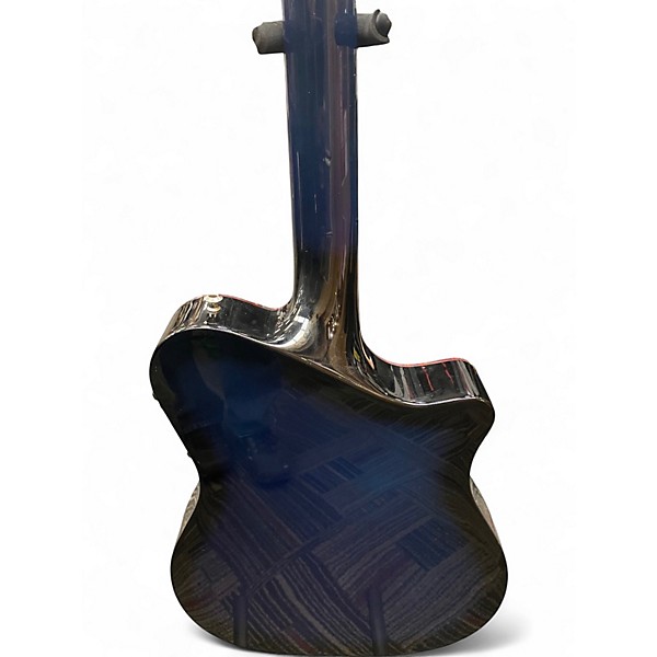 Used Carvin AC375 Trans Blue Acoustic Electric Guitar