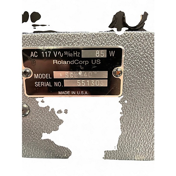 Used Roland SCL40 SUPER CUBE 40 Guitar Combo Amp