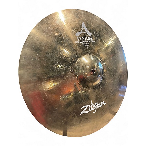 Used Zildjian 21in A Custom 20th Anniversary Ride Cymbal