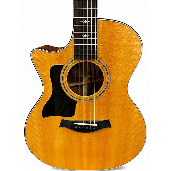 Used Taylor 314CE LH Natural Acoustic Electric Guitar