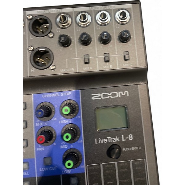 Used Zoom LIVETRAK L-8 Digital Mixer