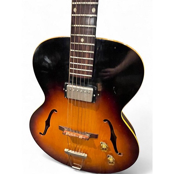 Vintage 1959 Gibson 1959 ES125t Sunburst Hollow Body Electric Guitar
