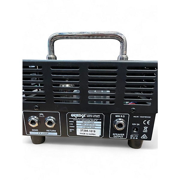 Used Orange Amplifiers Micro Dark 20W Tube Guitar Amp Head