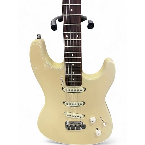 Used Godin Progression Transparent Cream Solid Body Electric Guitar