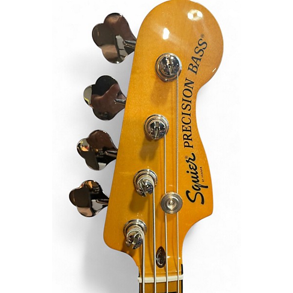 Used Squier Classic Vibe 1970S Precision Bass Walnut Electric Bass Guitar