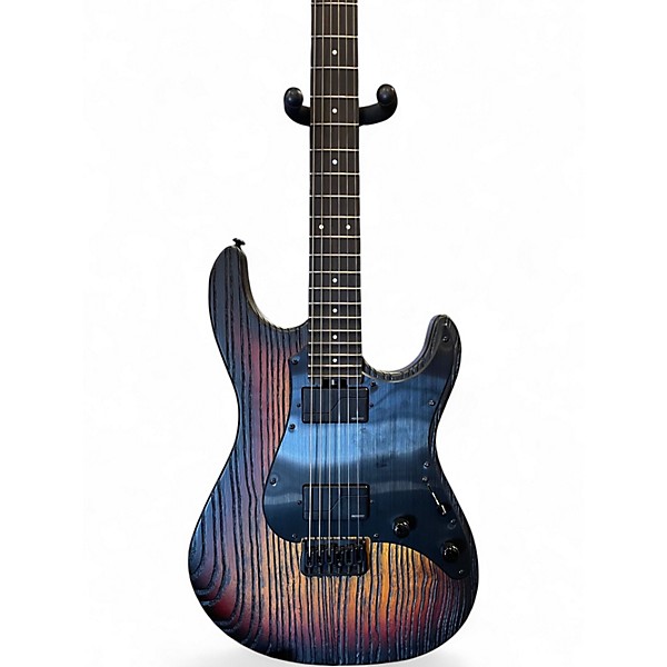 Used ESP LTD Deluxe SN-1000HT Fire Blast Solid Body Electric Guitar