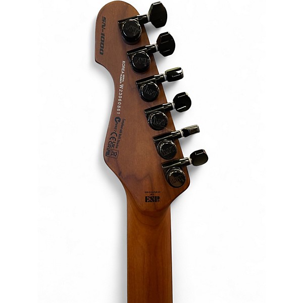 Used ESP LTD Deluxe SN-1000HT Fire Blast Solid Body Electric Guitar