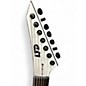 Used Esp Ltd ARCTIC METAL M-HT SATIN WHITE Solid Body Electric Guitar